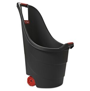 Zahradní plastový vozík PROGRESS, černá