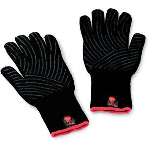 Sada grilovacích rukavic Premium - velikost S/M, černé, žáruvzdorné